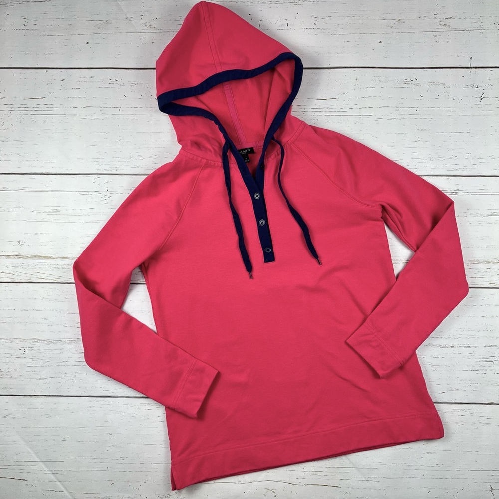 Talbots Petites Hooded Pullover Size Petites P